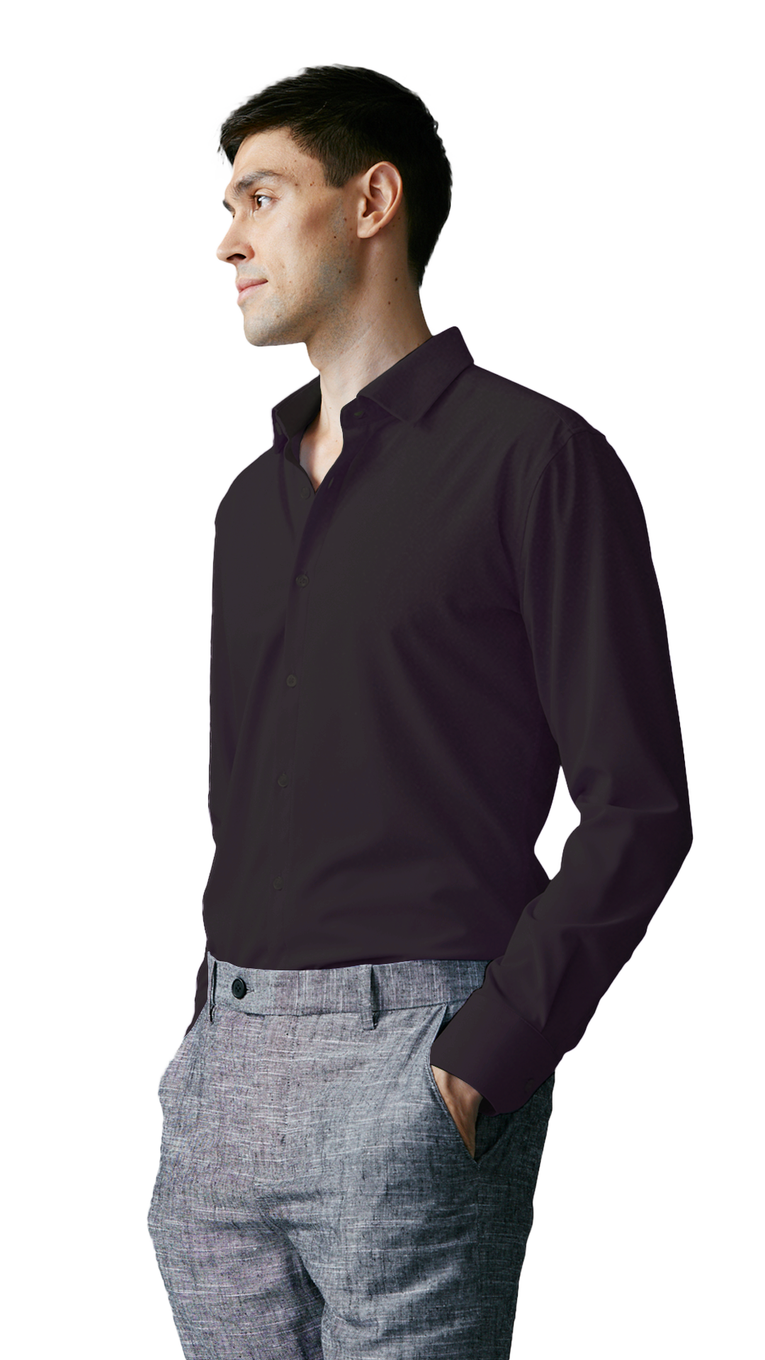 FINAL SALE - Performance Dress Shirt - Trim Fit FINAL SALE - Performance Dress Shirt - Trim Fit