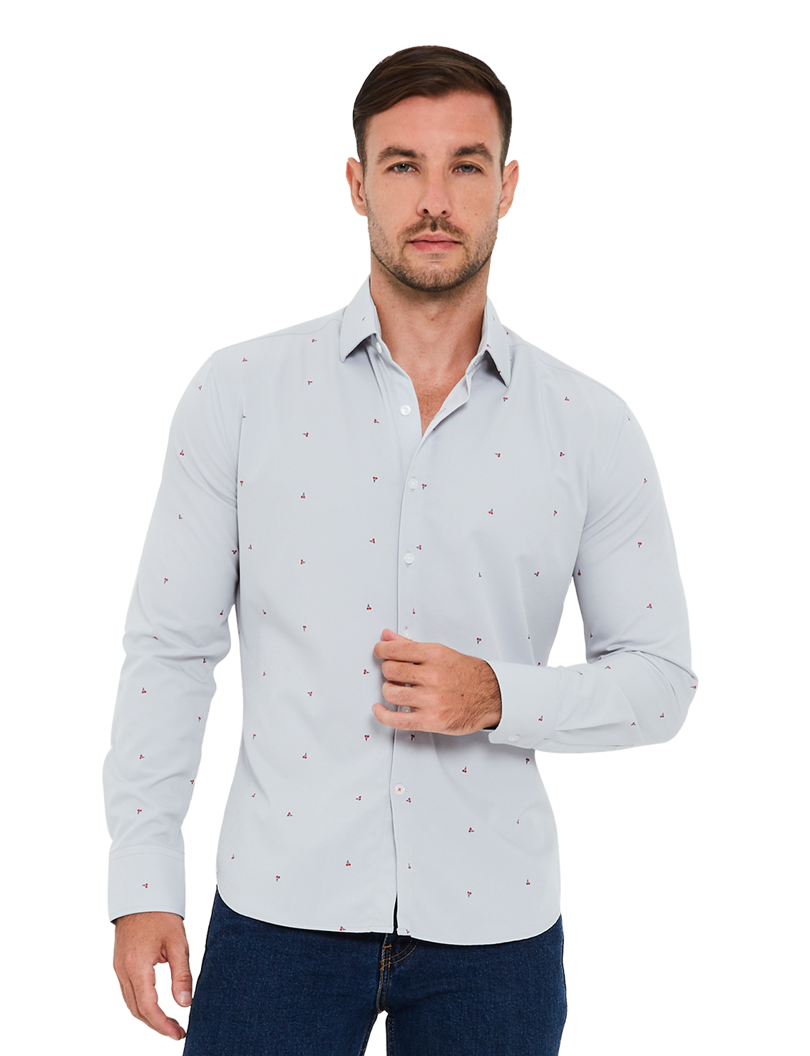 Performance Dress Shirts for Men Moisture Wicking Wrinkle Free All Citizens International